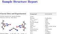 Sample Structure Report